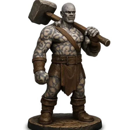 Korga Stonefist miniature